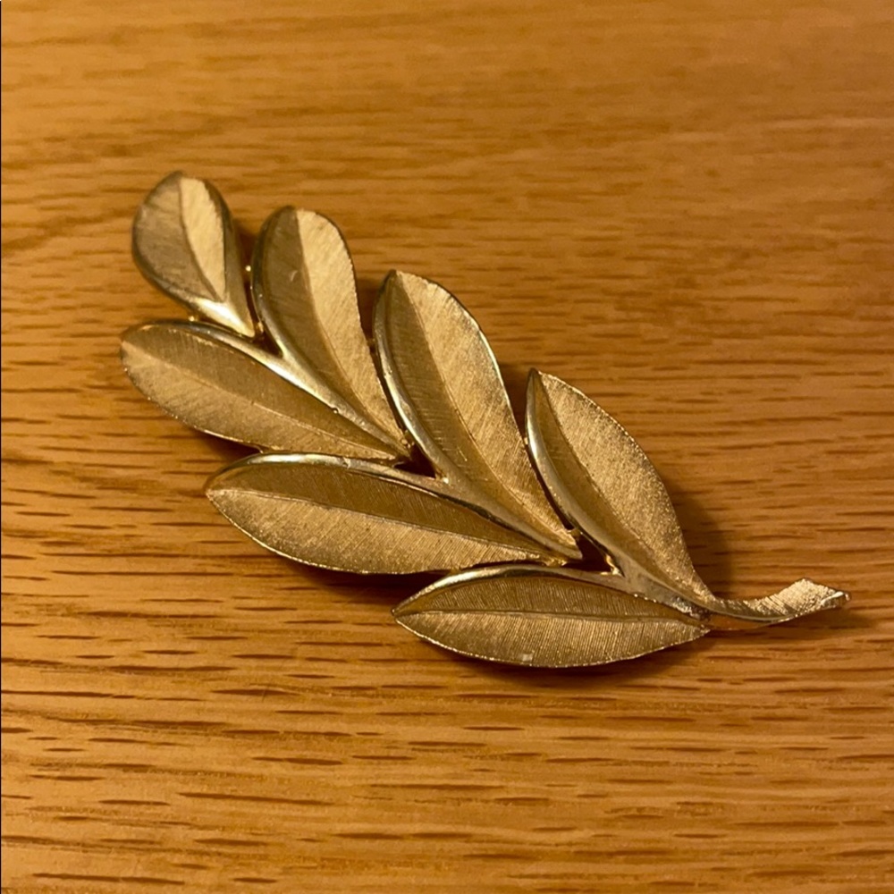 Mid-century modern brooch - unique piece